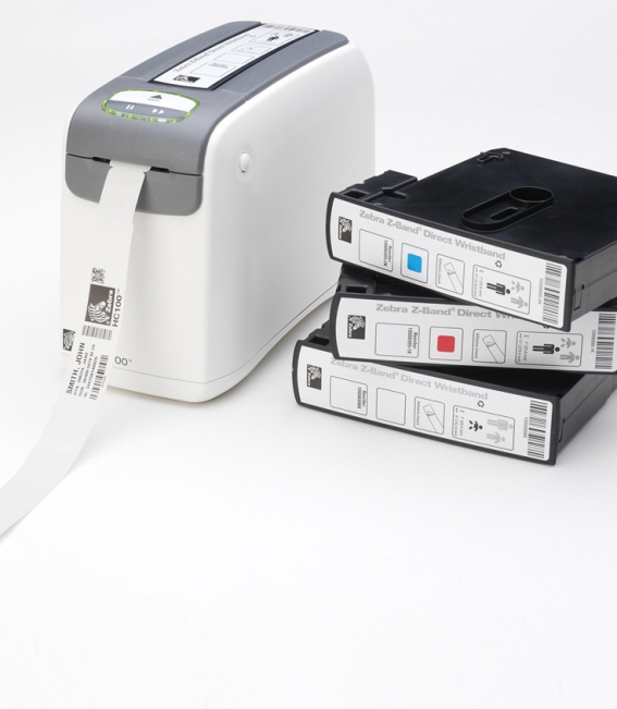 مچبند بیمار زبرا ZBand اطفال سفید