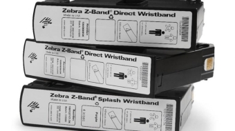 مچبند بیمار زبرا ZBand بزرگسال سفید