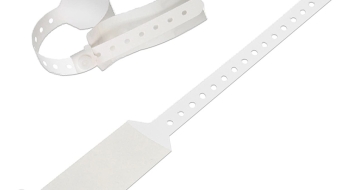 مچبند شناسایی بیمار دکمه دار پلاستیکی بزرگسال